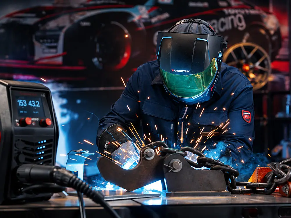 ARCCAPTAIN equipment used for metal fabrication